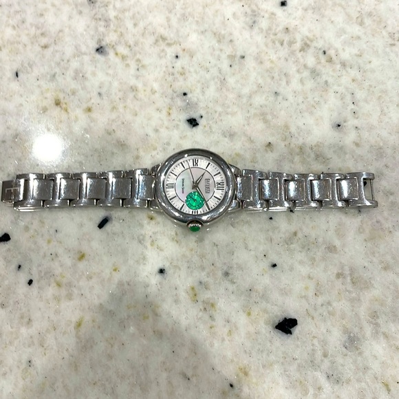Sterling Silver and Green Ecclissi Women’s Watch - Picture 5 of 5